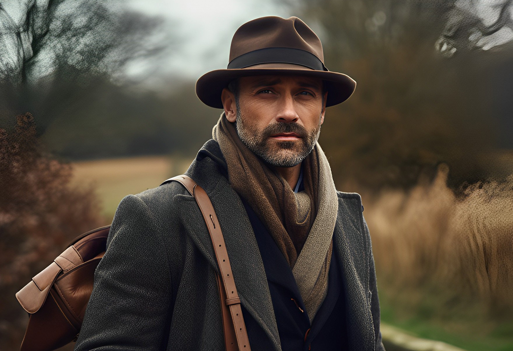 how to tie a scarf Country-Style-For-Men---Accessories-