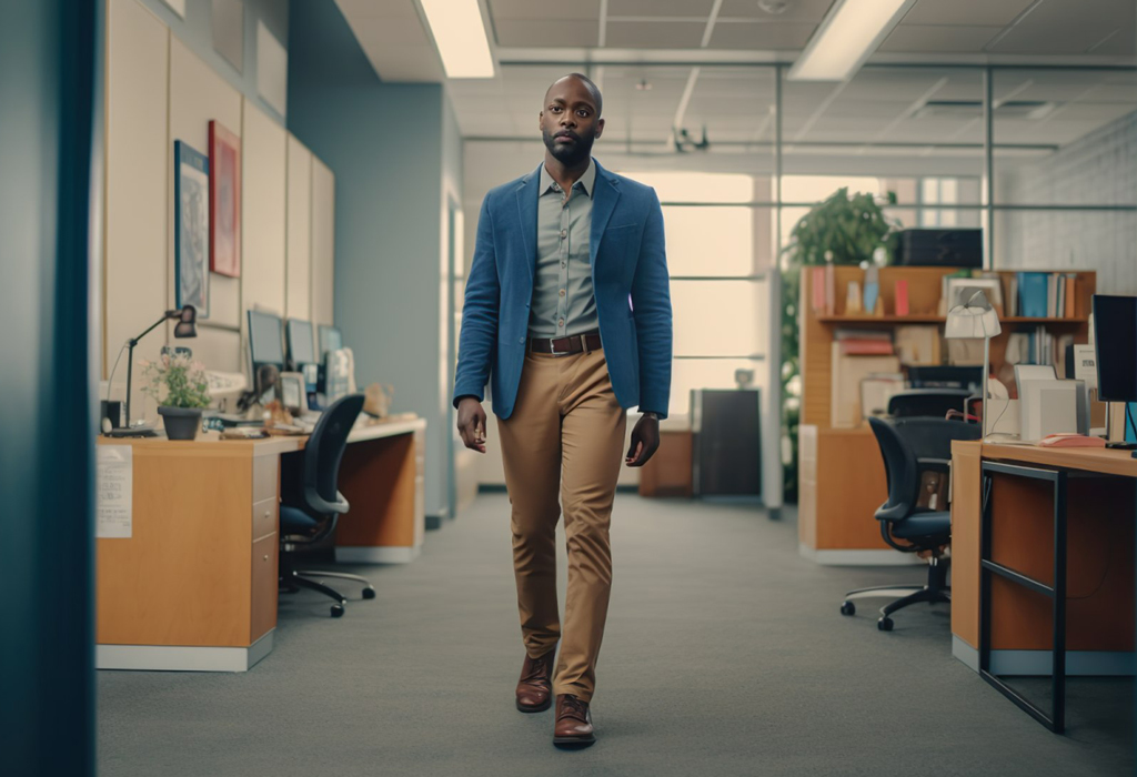 male business casual attire