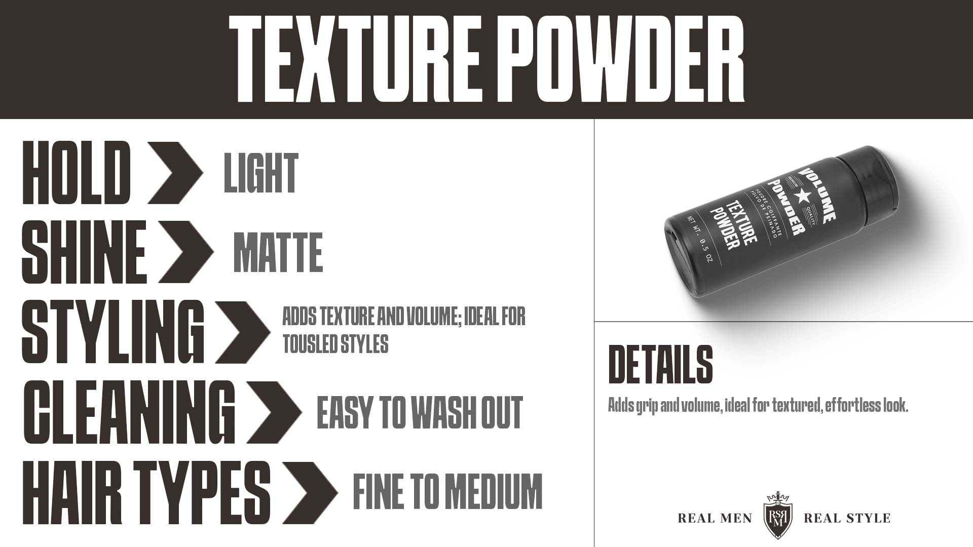 hair texture powder