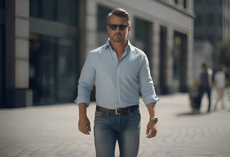 shorter man looks great