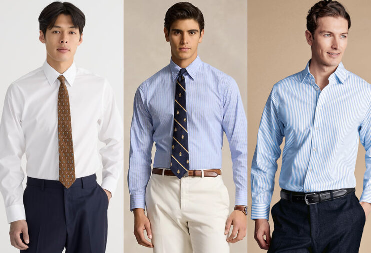 3 men wearing dress shirts